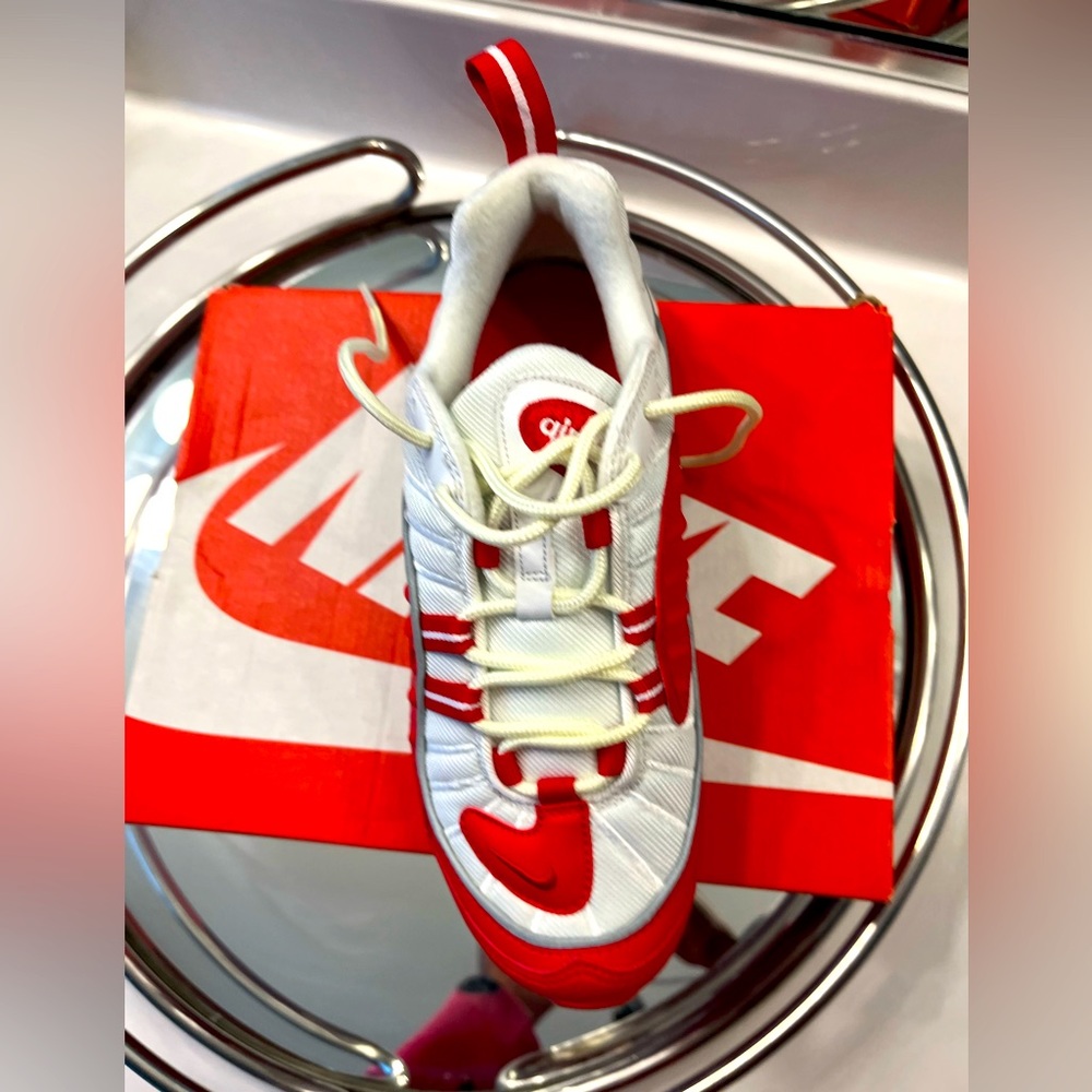 Nike AirMax 98 GS university red